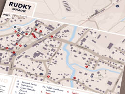 Rudky, Ukraine Memoir Map
